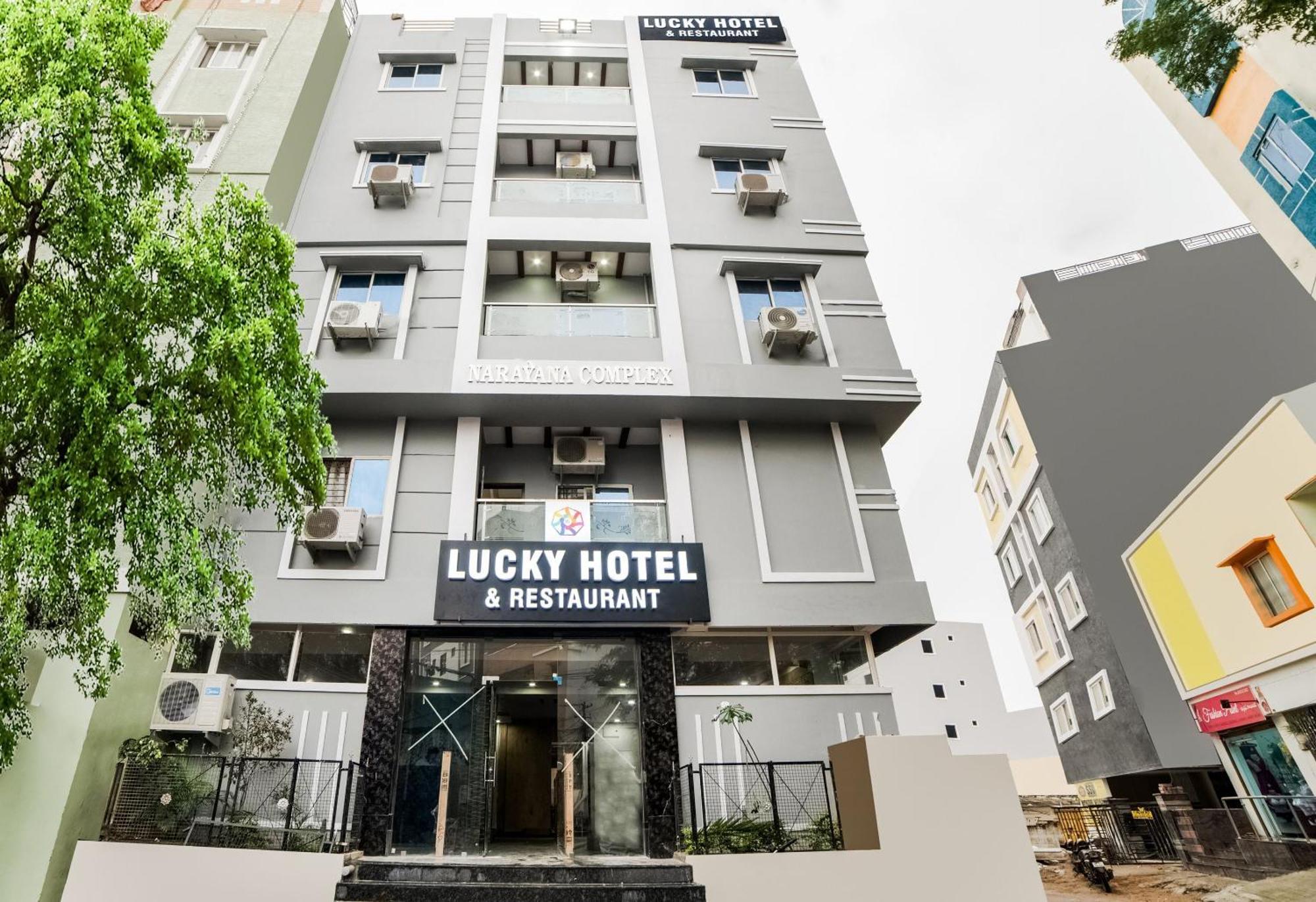 Super Hotel O Lucky Hotels Gachibowli Хидерабад Екстериор снимка